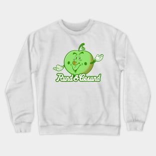 Apple - round and healthy Crewneck Sweatshirt